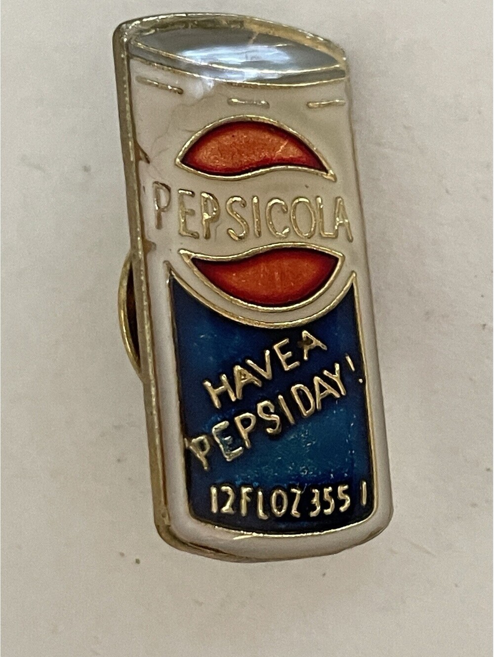 Pepsi Cola Have A Pepsi Day Soda Can Pin